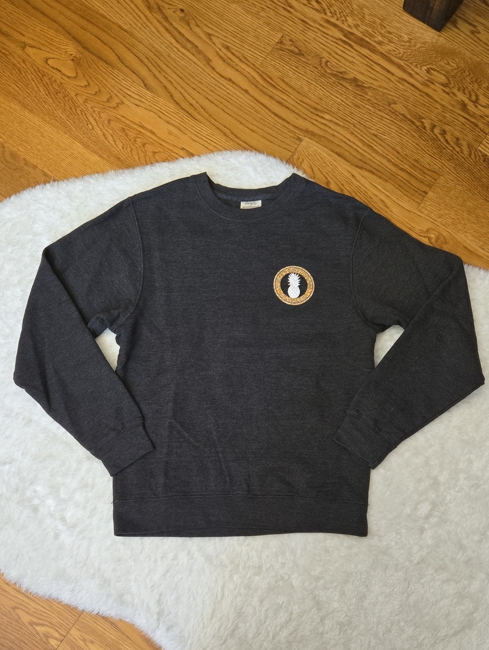 Simply Southern Crewneck Sweatshirt, Womens Small